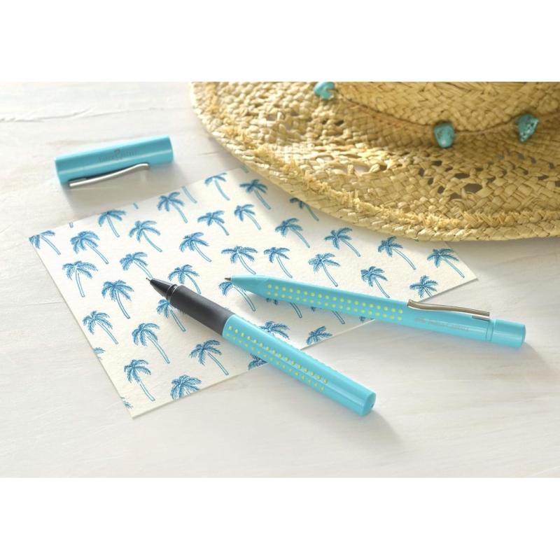 Faber-Castell Tintenroller FineWriter Grip 2010 turquoise/lightgreen